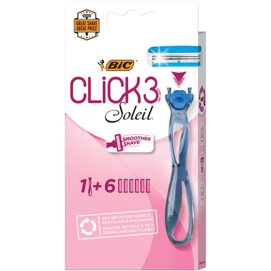 Bic Click 3 Soleil Disposable Razor - Beauty Bar & Supply