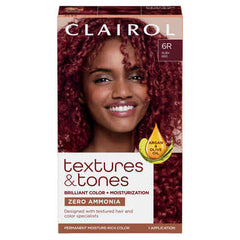 Clairol Textures &amp; Tones Hair Dye Ammonia-Free Permanent Hair Color - Beauty Bar & Supply