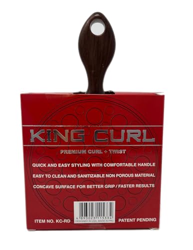 King Curl Premium Luxury Twist + Curl Styler Brush Comb - Beauty Bar & Supply