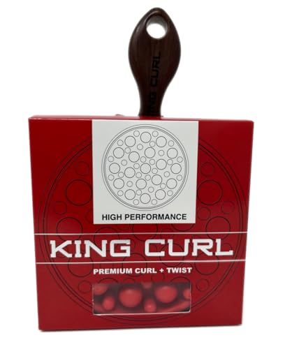 King Curl Premium Luxury Twist + Curl Styler Brush Comb - Beauty Bar & Supply