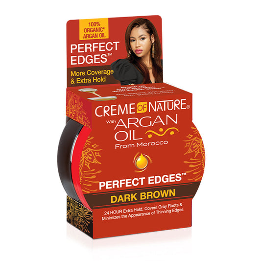 Creme of Nature with Argan Oil-Perfect Edges (Dark Brown)