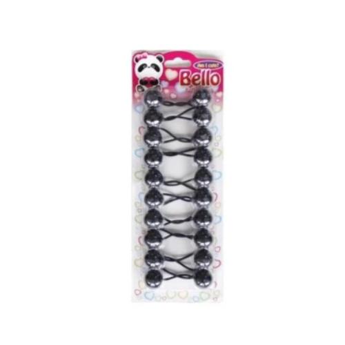 Bello Collection 20MM Balls 10pc Black #16002 - Beauty Bar & Supply