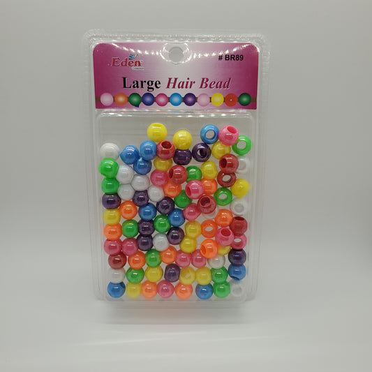 Eden Jumbo Hair Beads #BR89 - Beauty Bar & Supply