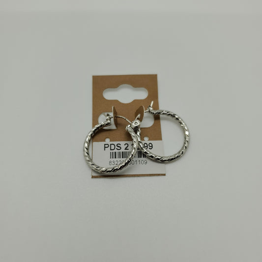 Diva KT.G.F. Pincatch Hoop Earrings PDS2 - Beauty Bar & Supply