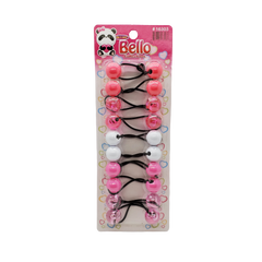 Bello Collection 20MM Balls 10pc Assorted Pink/White #16303 - Beauty Bar & Supply