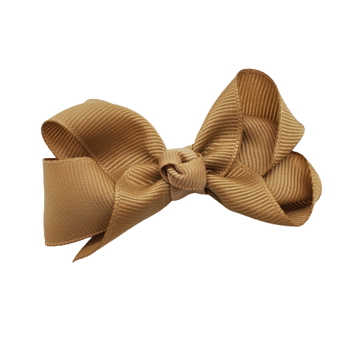 Fabric 3&quot; Hair Bow-Assorted Colors - Beauty Bar & Supply