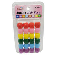 Eden Collection Jumbo Hair Beads-BR6 - Beauty Bar & Supply