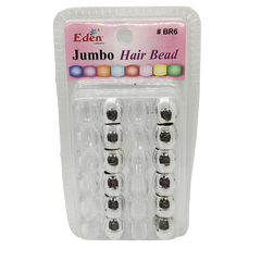 Eden Collection Jumbo Hair Beads-BR6 - Beauty Bar & Supply