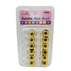 Eden Collection Jumbo Hair Beads-BR6 - Beauty Bar & Supply