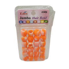 Eden Collection Jumbo Hair Beads-BR6 - Beauty Bar & Supply