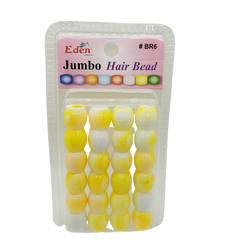 Eden Collection Jumbo Hair Beads-BR6 - Beauty Bar & Supply