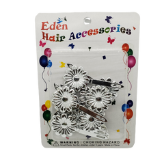 Eden Collections Hair Barrette Sunflower Glitter FB - Beauty Bar & Supply