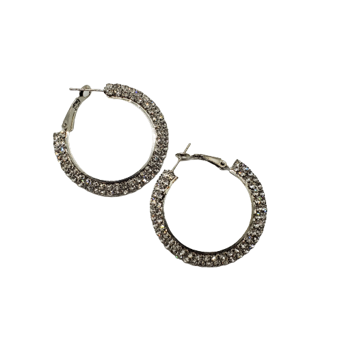 Diva Pincatch Cubic Zirconia Hoop Earrings JFS7841 - Beauty Bar & Supply