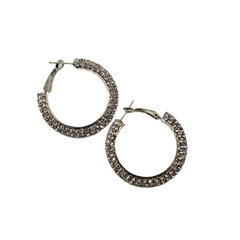 Diva Pincatch Cubic Zirconia Hoop Earrings JFS7841 - Beauty Bar & Supply