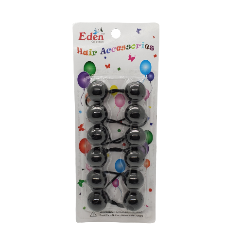 Eden Hair Accessories 20MM Balls 6pc - Beauty Bar & Supply