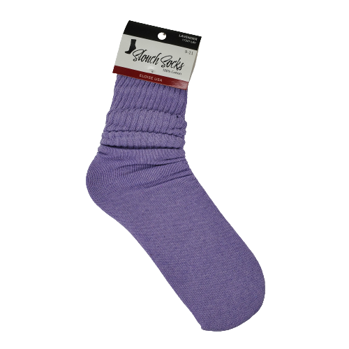 Eloise USA Adult Slouch Socks 100% Cotton
