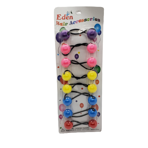 Eden Hair Accessories 20MM Balls 8pc - Beauty Bar & Supply