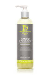 Design Essentials Natural Almond &amp; Avocado Moisturizing &amp; Detangling Sulfate Free Shampoo - Beauty Bar & Supply