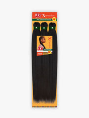 Sensationnel 3X X-PRESSION PRE-STRETCHED BRAID 58″ - Beauty Bar & Supply