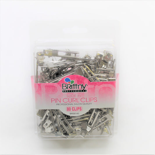 Brittny Slide In Pin Curl Clips BR58141 - Beauty Bar & Supply