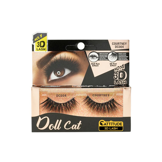 Ebin New York Doll Cat 3D Eye Lashes-Courtney - Beauty Bar & Supply