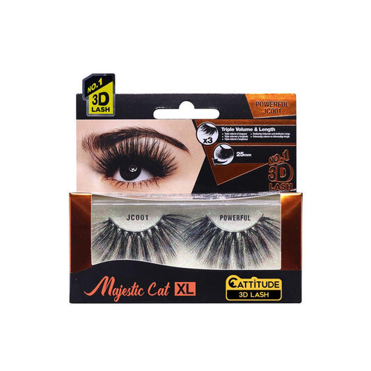 Ebin New York Majestic Cat 3D Eye Lashes-Powerful - Beauty Bar & Supply