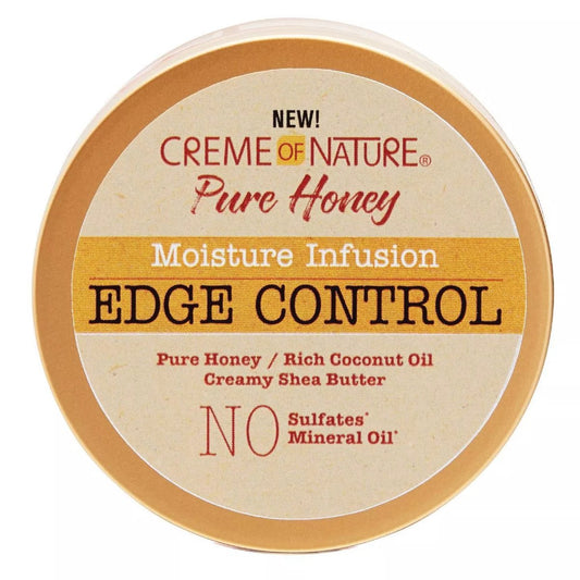 Creme of Nature Pure Honey Moisture Infusion Edge Control - 2.25 fl oz - Beauty Bar & Supply