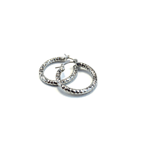 Aluminum Hoops Earring FAHS7 - Beauty Bar & Supply