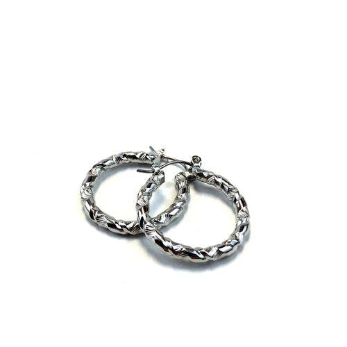 Aluminum Hoops Earring FAHS11 - Beauty Bar & Supply