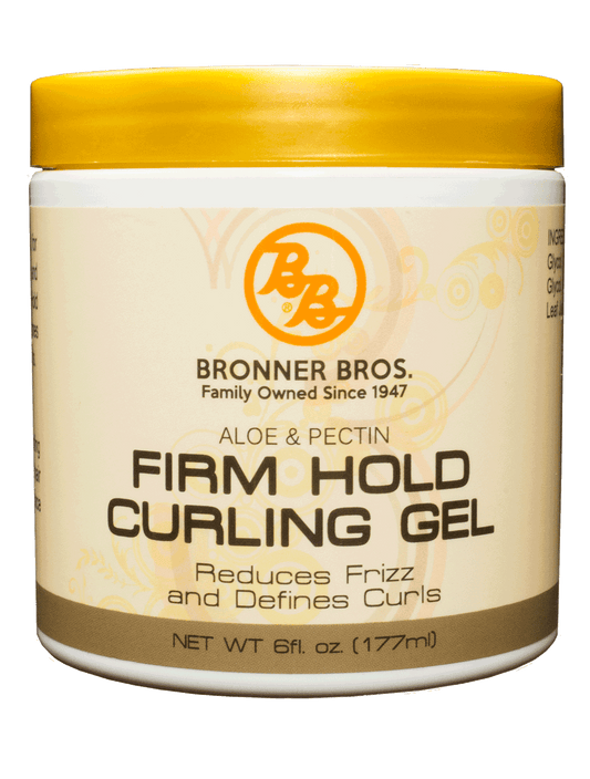 Bronner Brothers Aloe &amp; Pectin Firm Hold Curling Gel - Beauty Bar & Supply