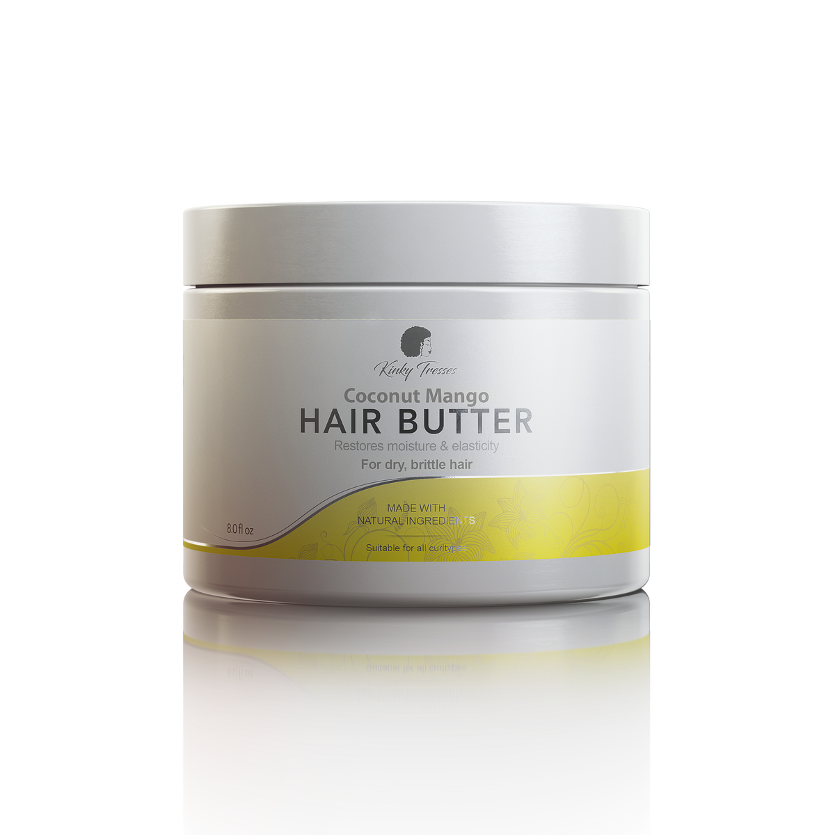 Kinky Tresses Coconut Mango Hair Butter - Beauty Bar & Supply