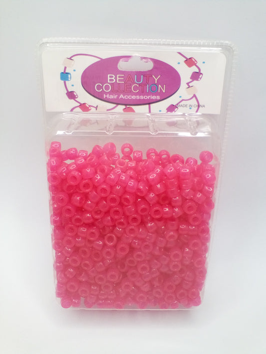 Beauty Collection Round Bead 1000ct Hot Pink - Beauty Bar & Supply