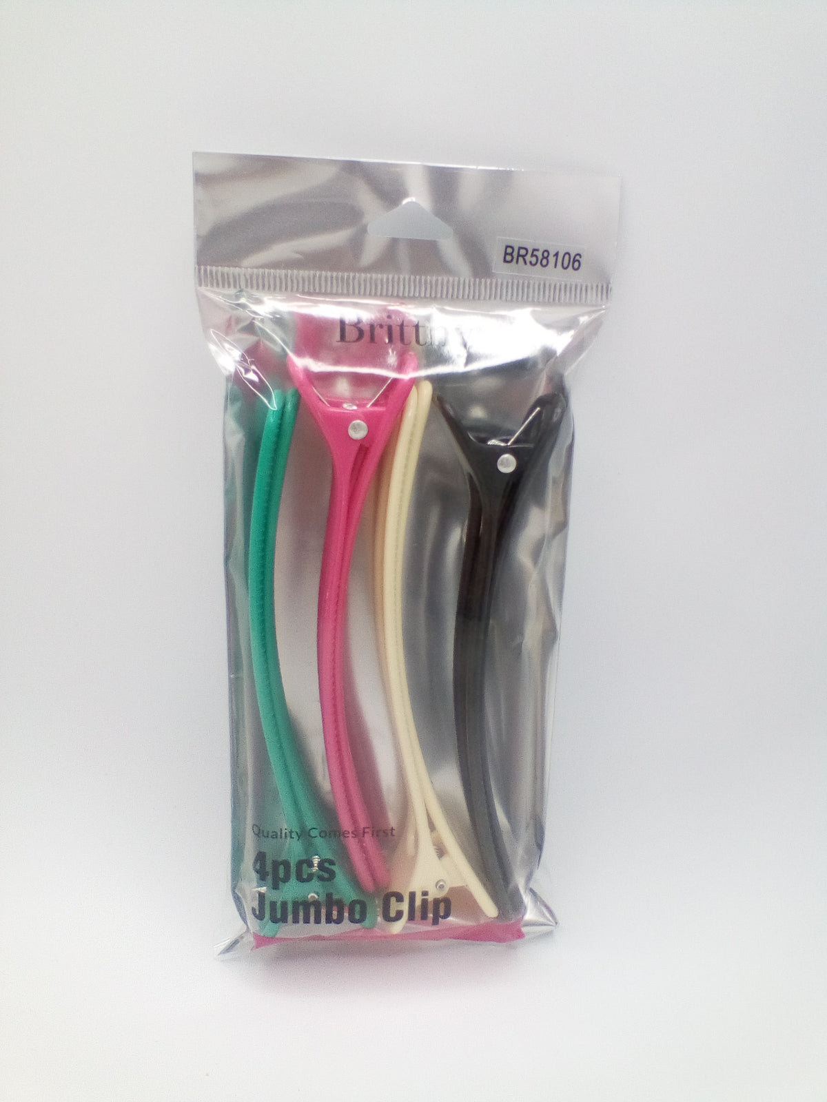 Brittny Clip Jumbo 4pcs - Beauty Bar & Supply