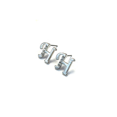 Diva Name Initial Earrings IEHS - Beauty Bar & Supply