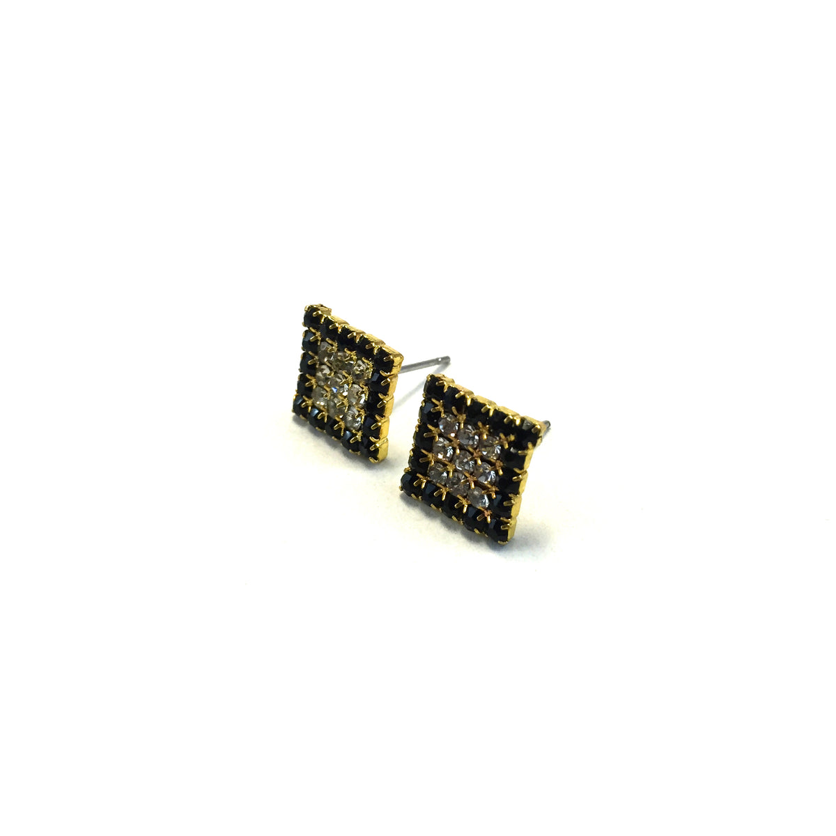 Diva Fab Micro Pave Earrings NMP18-CG - Beauty Bar & Supply