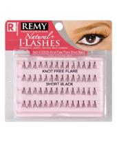 Response Natural+ Lashes Knot Free Flare Short Black  #0050 - Beauty Bar & Supply