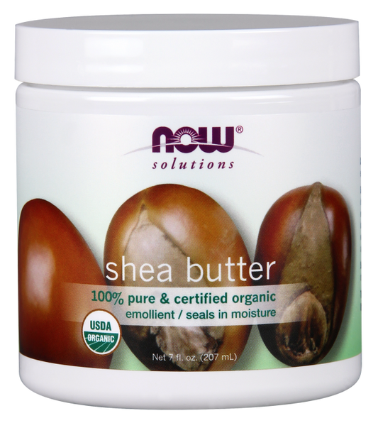 NOW Shea Butter Pure &amp; Certified Organic - Beauty Bar & Supply