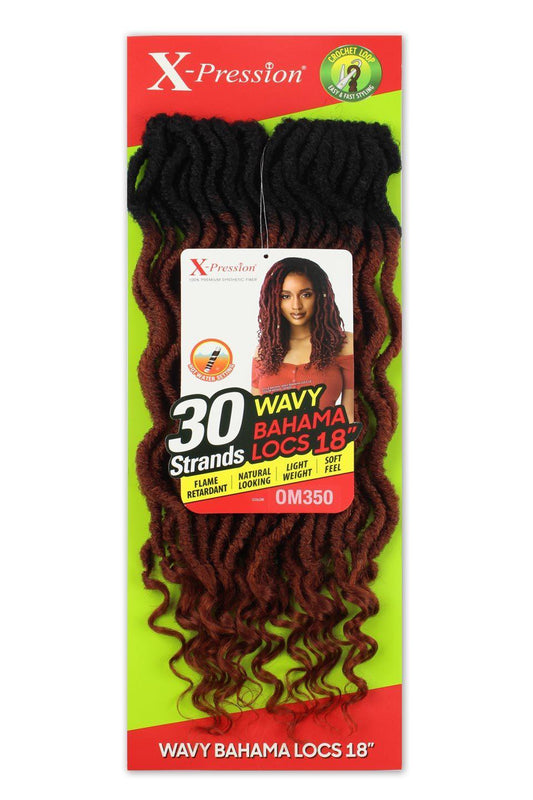 Outre Xpression Crochet Wavy Bahama Locs 18&quot; - Beauty Bar & Supply