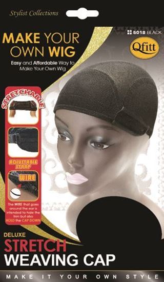 Qfitt Deluxe Stretch Weaving Cap-5018 - Beauty Bar & Supply