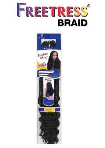  FreeTress Synthetic Hair Crochet Braids Water Wave Bulk 12  (6-Pack, TP1B/27) : Beauty & Personal Care