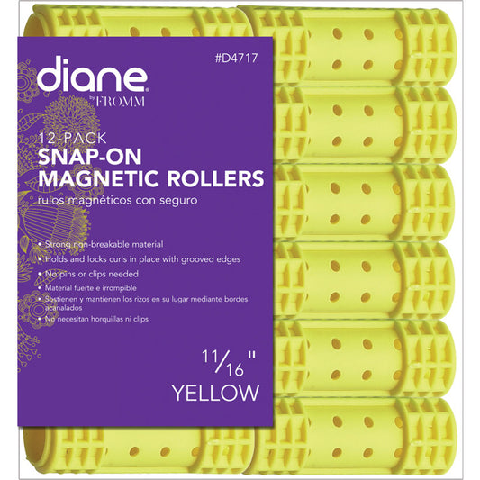 Diane Snap On Magnetic Rollers - Beauty Bar & Supply