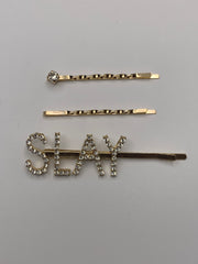 Magic Girl Collection Rhinestone Bobby Pin 3PCS-Slay - Beauty Bar & Supply