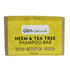 OBIA Shampoo Bar-Neem &amp; Tea Tree - Beauty Bar & Supply