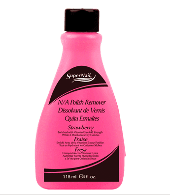 SuperNail N/A Polish Remover Pink 4fl oz. - Beauty Bar & Supply